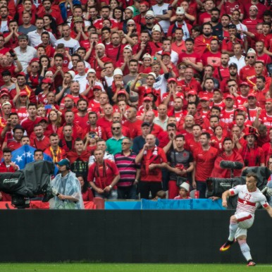 2016-06-11  EURO, XHERDAN SHAQIRI WIRD VON ALBANISCHEN FANS AUSGEPFIFFEN, Lens